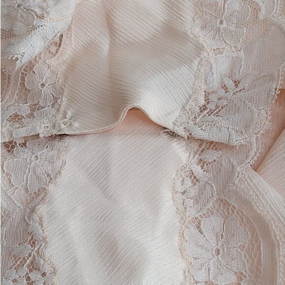Eve Stillman for Neiman Marcus Lace Drawstring Bottom Snap Vintage 60s Teddy - Picture 14 of 16